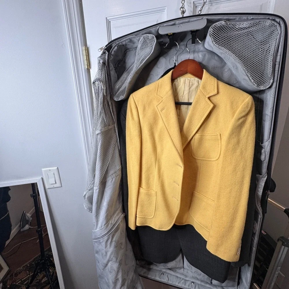 Atlantic Rolling Garment Bag Suitcase Carry On Premium Travel Luggage Wheeled